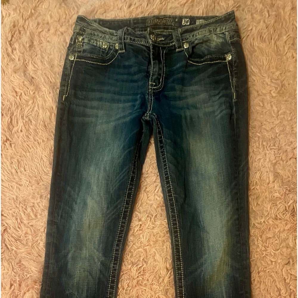 Women’s Miss Me Bling Jeans, Standard Skinny